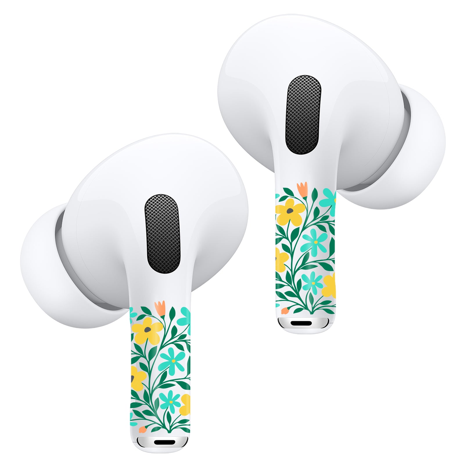 Airpods Stickers Lente Bloemen Patroon